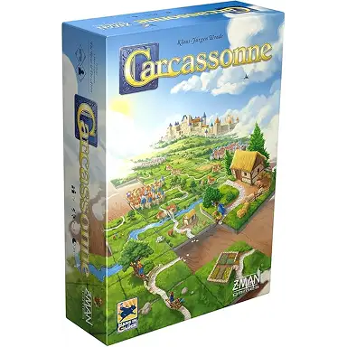 Populaire bordspellen Carcassonne